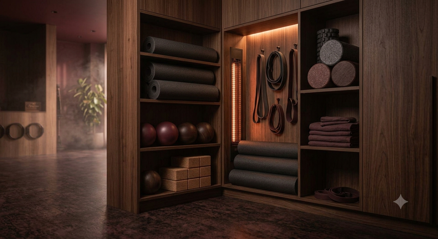 Zafé Hot Mat Pilates Session